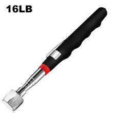 16LB Diamond-Shaped Telescoping Magnetic Pickup Tool - Stainless Steel Grabber With Ergonomic Non-Slip Grip, Handheld Manual For Automotive Repair, Construction, Hard-To-Reach Home DIY Screw Retrieval, Compact Professional Mechanic Essential - A - View 2