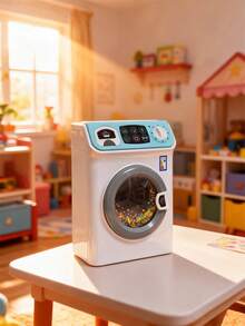 儿童玩具熨斗，带灯光音效的过家家玩具，模拟熨烫衣服的过程，角色扮演缝纫游戏，男孩女孩益智玩具，节日生日礼物，迷你逼真家用电器玩具，婴儿玩具，女孩玩具，儿童游戏，幼儿玩具 - 彩色 - 查看 6