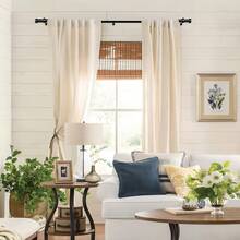 Curtain Window Rods - Black 1pc - View 5