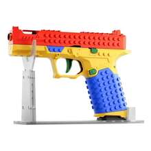 Bláster de Dardos Soft con Diseño de Bloques – Juguete Recreativo, Lanzador de Dardos de Espuma Estilo Construcción – Juego Infantil, Bláster de Juguete Multicolor con Dardos Soft – Diversión Segura, láster Soft con Cargador – Juguete de Acción para Niños,  Lanzador Soft de Dardos con Estilo de Bloques – Juego Familiar - Multicolor - Ver 1