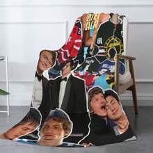 Heated Rivalry Poster Print Blanket, Soft Flannel Throw For Home, Office, Camping, Sofa And Bed, Gifts For Valentine's Day, Saint Patrick's Day - 多色3 - 查看 4