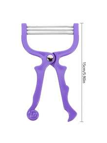 1个家用便携式面部脱毛器不锈钢弹簧修剪器美容工具毕业/父亲节实用礼物 - 臉毛彈簧刮 - 查看 8