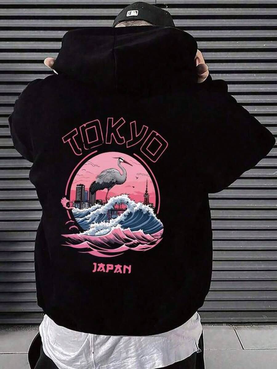 Men European Wear - Black - View 1