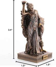 Veronese Design Hebe Greek Goddess Of Youth Resin Figurine Handpainted Bronze - 1 - Xem 5