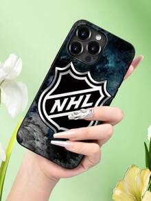 Classic  Shield Case Pattern Fashionable Men's And Women's Large Hole Anti Fall Phone Case Phone Case For IPhone 17/17PRO/17AIR/17PROMAX/16E/16/16PRO/16PLUS/16PROMAX/15/15PLUS/15PRO/15PROMAX/14/14PLUS/14PRO/14PROMAX/13/13PRO/13PROMAX/12/11( Internet Celebrity's Birthday Gift, Easter Gift, Valentine's Day Gift For Friends, Girlfriends, Boyfriends, Family) - Black - View 3
