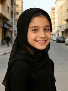 1 chiếc khăn trùm đầu cho bé gái Trung Đông 12-24 tuổi, kiểu khăn xếp nhanh, khăn choàng đầu tiện dụng, kiểu khăn trùm đầu rộng rãi, khăn trùm đầu Dubai Saudi Arabia, chống nắng, phù hợp cho bé gái 12-24 tuổi, mùa xuân/hè. - 1PC - Xem 5