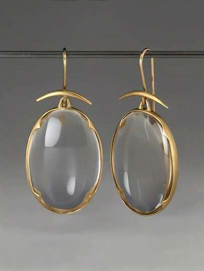 1 Pair Charm Drop Earrings For Women For Wedding Engagement Anniversary Party Jewelry Valentine's Day Gift