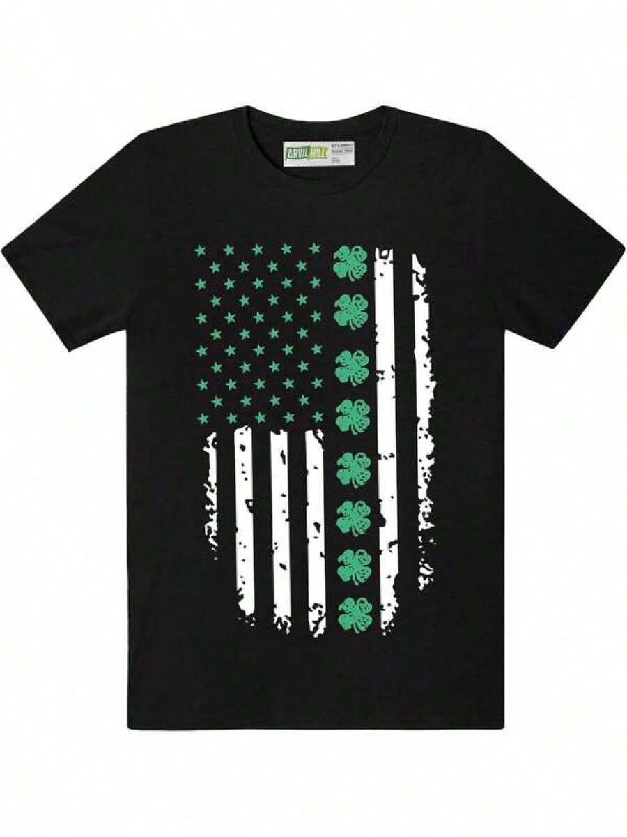 Men Outdoor Tees & Tanks - Black - View 1