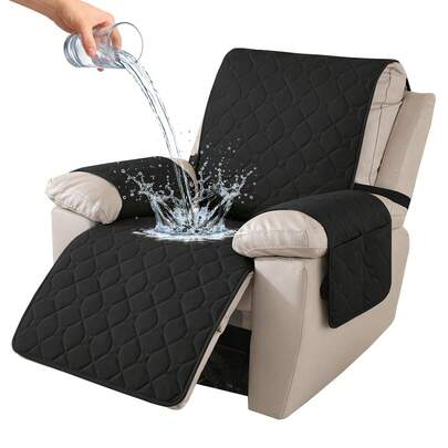 YSTYLE 1-Seater Reclining Relaxing Armchair Cover, 100% Waterproof Armchair Cover, Elasticated Armchair Cover, Reclining Sofa Cover