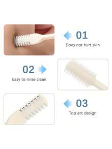 3-Set Hair Trimmer, Easy To Operate, Shaver - White 3pcs - View 7