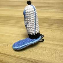 1件海绵宝宝海绵头帽子配饰 - 可爱卡通人物蟹堡王员工帽，带鳄鱼发夹，精美头饰礼物，派对小礼物，完美装饰礼物 - 彩色 - 查看 9