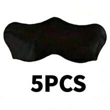 1/5/10/30pcs Black & White Nose Strips (Needs To Be Moistened Before Use), Natural Bamboo Charcoal Blackhead Cleansing Strips, Large Self-Adhesive Nose Pore Strips, Suitable For Blackhead And Pore Cleansing, Deep Cleaning, Blackhead Removal, Effective Oil Control, Unisex - Multicolor - View 10