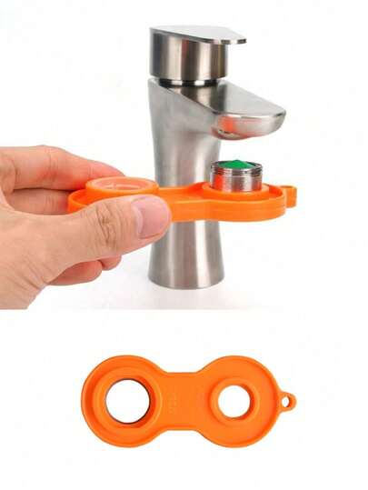 Stainless Steel And Plastic Kitchen Faucet Filter Element, Aerator And Nozzle Replacement Parts - Faucet Accessories - , Easy To Install And High Flow Kitchen Faucet Repair And Maintenance Parts, Brand New Dual-Mode Kitchen Faucet Sprayer Filter, Adjustable 360° Swivel Anti-Splash Faucet Aerator, Kitchen Sink Faucet Aerator, Kitchen Accessories, Kitchen Tools