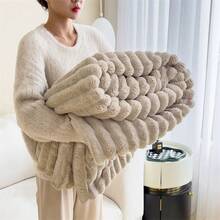 Leopard Throw Blanket For Couch Bed Sofa, Reversible Beige Leopard Blanket Ultra Soft Cozy Blankets For Women Mothers Birthday Gifts - Khaki - View 1