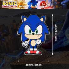1 Pc Sega Officially Licensed  Enamle Pin - Zinc Alloy Brooch Pin - Cute Badget Decoration For Clothes Gifts For Friends Collectible Accessory - Classic Type - View 2