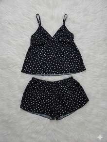 kit 3 pijamas tecido leve e confortavel. - Multicolorido - Visão 3