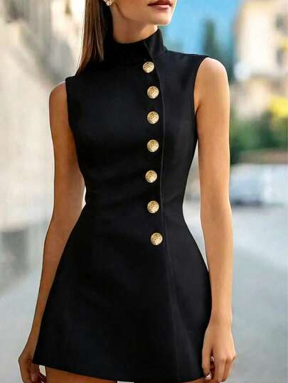 Women's Comfortable Casual Elegant Sleeveless Dress