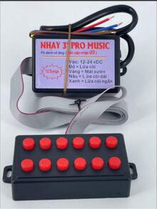 12 Tones 12-24V Car Snail Horn Switch Horn Controller With Button, Universal Car Horn Sound Multi-Tone Horn 12 Control Box, Button, Air Horn, Colorful Light Control Suitable For Car Motorcycle - Speaker Controller - View 14