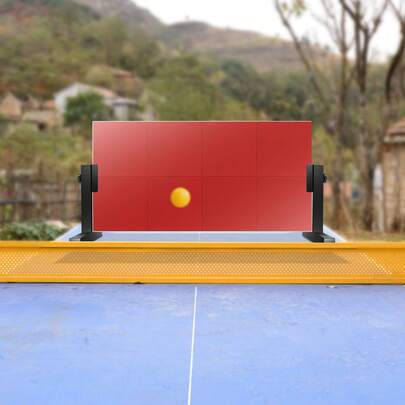 Table Tennis Rebound Board Self Training Equipment Ping Pong Spring Back Machine