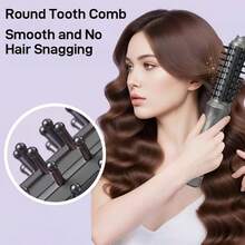 USB充电式加热直发卷发器，32毫米卷发棒，3档温度设置，任何温度下均可轻松卷出不打结的发型 - 彩色 - 查看 3