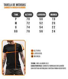 Camiseta Brasil Rumo Ao Hexa Copa Do Mundo 2026 - Preto - Visão 4