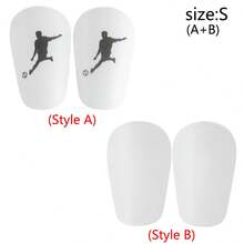 1双迷你足球训练护腿板，比赛训练护垫 - 可重复使用，穿着舒适，经久耐用 - 彩色 - 查看 19