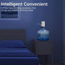 Water Dispenser Pump - Electric Water Pump - Automatic Water Supply - Small Water Dispenser - White - View 1