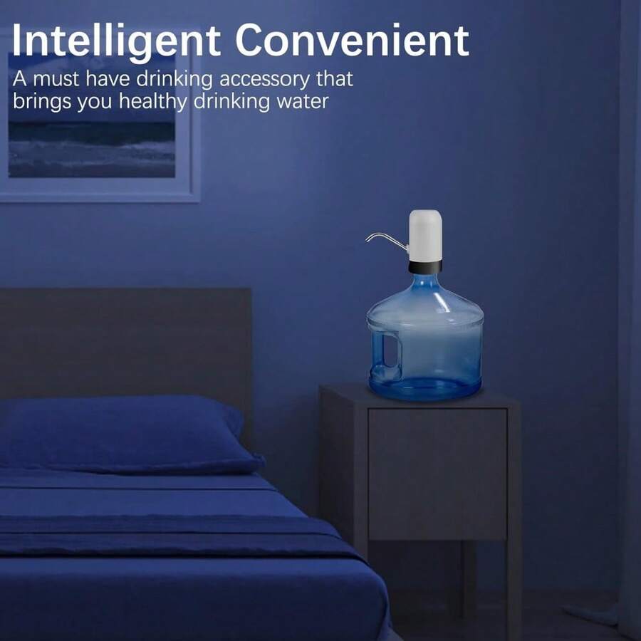 Water Dispenser Pump - Electric Water Pump - Automatic Water Supply - Small Water Dispenser - White - View 1