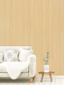 Wood Contact Paper Peel And Stick Wallpaper - Light Wood Grain Contact Paper Self Adhesive Removable Vinyl Film - Waterproof Natural Oak Wallpaper For Countertop Cabinets Table Drawer - Wood Grain - View 5