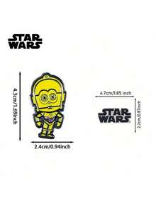 StarWars 1枚官方星球大战C-3PO徽章，适合作为礼物送给亲朋好友 - C-3PO - 查看 2