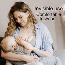 2pcs Nursing Cup Set, Breast Shells, Milk Savers, Nipple Pain Relief, Collect Breastfeeding Leakage, Soft & Flexible Silicone Material, Reusable - Clear - View 3