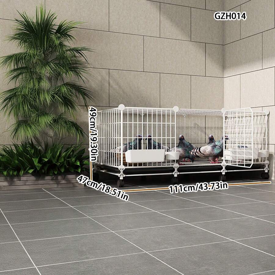 家用超大型鸽笼,专业鸽子繁殖笼巢箱,新型鹌鹑繁殖笼,配套鸽舍笼 - 彩色 - 查看 1