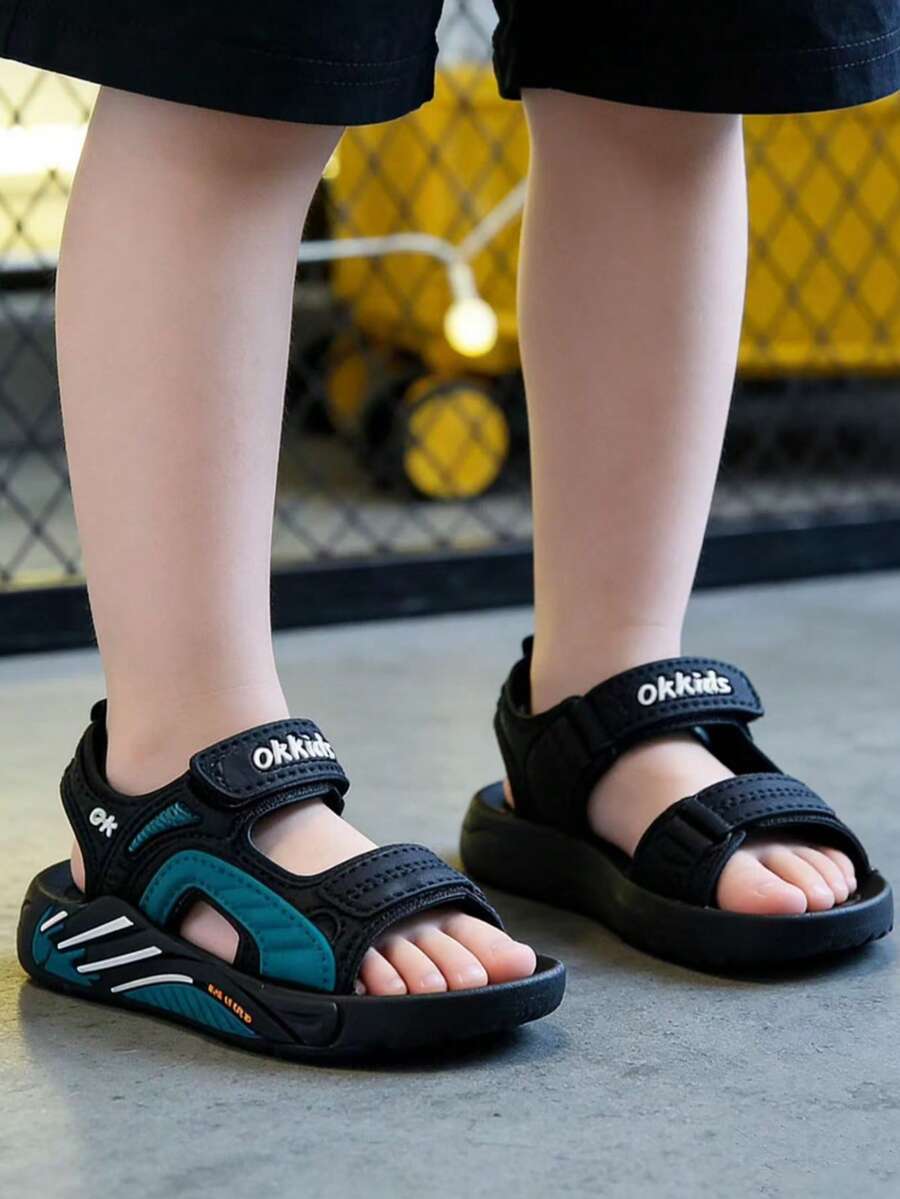 Kids Soft Comfortable Sandals, Flexible Soft Sole Fashion Versatile Beach Shoes For Boys & Girls, Lightweight Casual Sandals For Indoor/Outdoor, Spring/Summer Garden Shoes