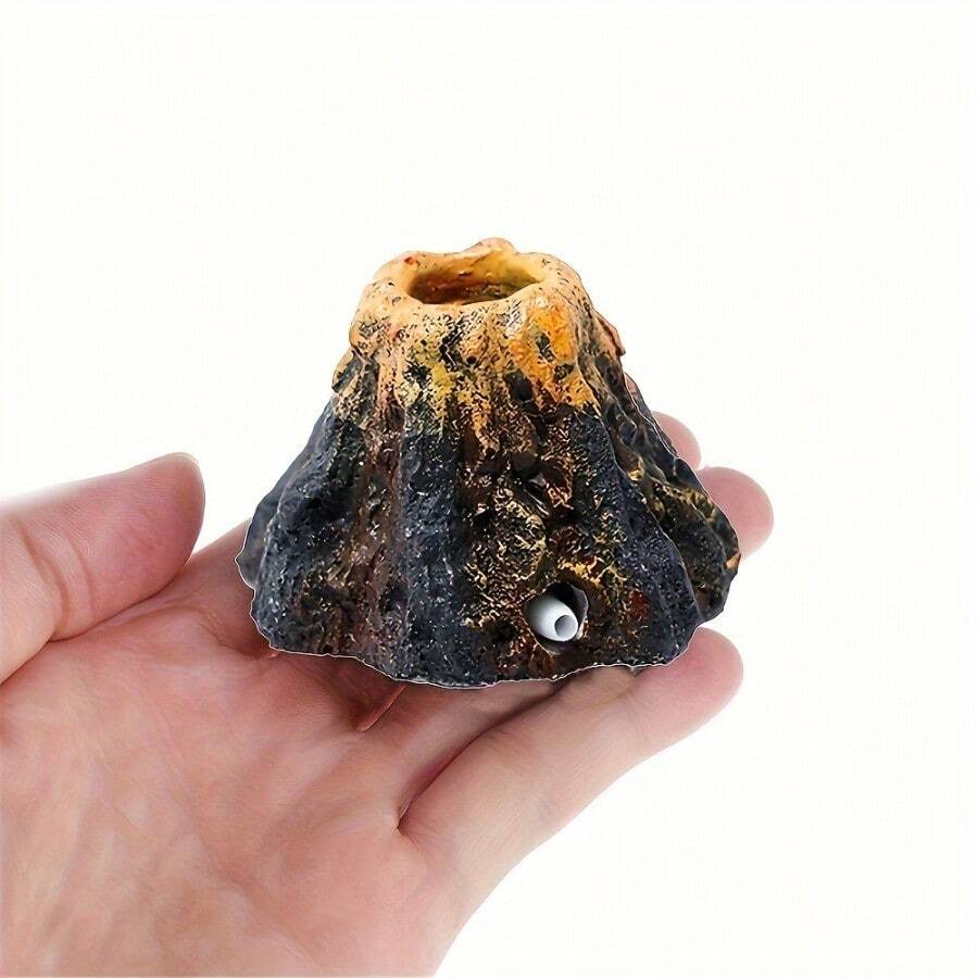1 Peça Pedra de Bolha Vulcânica, Para Aquário de Peixes, Acessório Decorativo de Pedra de Bolha, Excluindo Tubo de Ar, Adequado para Aquário Pequeno, Bateria Não Incluída