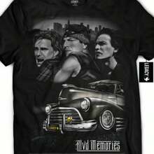 Blood In Blood Out BLVD Memories T-Shirt Limited Edition Los Angeles Lowrider - màu đen - Xem 8