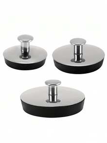 Korek spustowy do wanny ze stali nierdzewnej z wygodnym uchwytem, odpowiedni do zlewu łazienkowego, zlewu kuchennego, wanny prysznicowej, materiału metalowego, do kuchni, sypialni, łazienki, akcesoriów kuchennych, artykułów gospodarstwa domowego, wystroju wnętrz, wystroju i akcesoriów łazienkowych, dekoracji jesiennych - Wielokolorowe - Zobacz 14