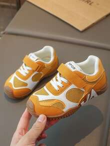 Eye-Catching Orange & White Contrast, Guaranteed To Turn Heads On Kids - Mustard Yellow - View 5
