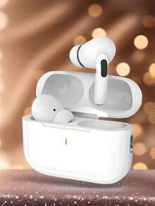 Wireless Bluetooth Earphones, Stereo Bass, Super Long Battery Life, Lightweight In-Ear Headphones, Compatible With IPhone And Android Phones, Sports Model, White - White - View 1