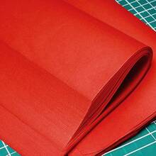 Chinese And Vietnamese New Year Red Xuan Paper 50 Sheets A4 Spring Festival Blank Cutting Paper Half Raw Ripe Red Craft Papers For Lunar New Year 2026 Papers Cutting And Decorations - As Pic - View 8