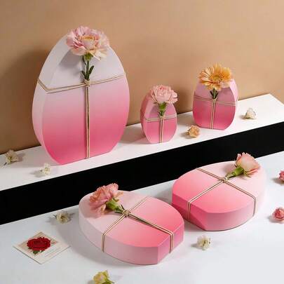 1pc 3D Easter Egg Silicone Mold, DIY Candle And Soap Making Mold, Spring Home Decor Gift Plaster Resin Casting Mold