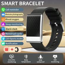 LIGE New Smart Bracelet With 120+ Sports Modes, Women's Health Monitoring, Step/Calorie/Distance Tracking, 24/7 Heart Rate Monitoring, Scientific Sleep Tracking, Blood Oxygen Detection, Splash-Proof, Sports Tracking, Alarm Clock, Fashionable Multifunctional Bracelet, Unisex Design - 1 Set - View 15