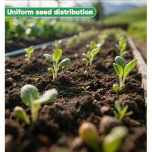 Adjustable Depth Manual Seed Planter - Lightweight Gardening Tool For Vegetables/Flowers With Seed Spacing Control - 10cm*3.2cm - View 8