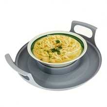 1个带把手的微波炉冷却架 - 重型微波炉碗架，热碗收纳架，适用于碗、盘子、杯子、餐具微波炉托盘 - 节省厨房空间，桌面收纳 - 适用于家庭、餐厅，非食品接触用途 - 彩色 - 查看 5