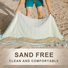 39"X71" Extra Large Turkish Beach Towel, Quick Dry For Adults, Can Be Used As Yoga Mat, Picnic Blanket, Travel Blanket, Bath Towel, Cruise Towel, Gym Towel - Horizontal Bar - View 4