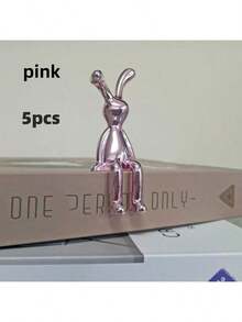 1pc Thỏ ngồi chân dài DIY thủ công hộp giấy hộp lưu trữ tay cầm xe đồ trang trí nhỏ kệ phòng tắm trang trí quà tặng tốt nhất - Vàng - Xem 20