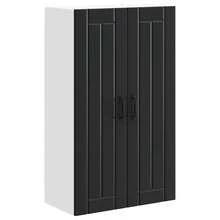 vidaXL Küchenschrank Schwarz 60 X 31 X 100 Cm Holzwerkstoff - nero - Visualizzare 2