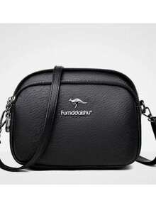 New Style Elegant Women's Handbag All-Match Messenger Style Shoulder Bag Multi-Pocket Fashion Shope - Black - View 1