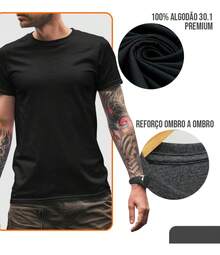 Camiseta Brasil Rumo Ao Hexa Copa Do Mundo 2026 - Preto - Visão 3