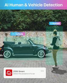 ZOSI H.265+ 16-Channel 1080P Hybrid 4-In-1 DVR Security Video Recorder For 720P/1080P HD-TVI, CVI, AHD, And CVBS Analog Security Camera System, Remote Access, 2TB HDD - Black - View 4