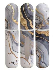 1个迷你可填充香水便携喷雾瓶，带可填充喷雾泵盒，适合旅行和外出使用。 - 分裝瓶 - 查看 10